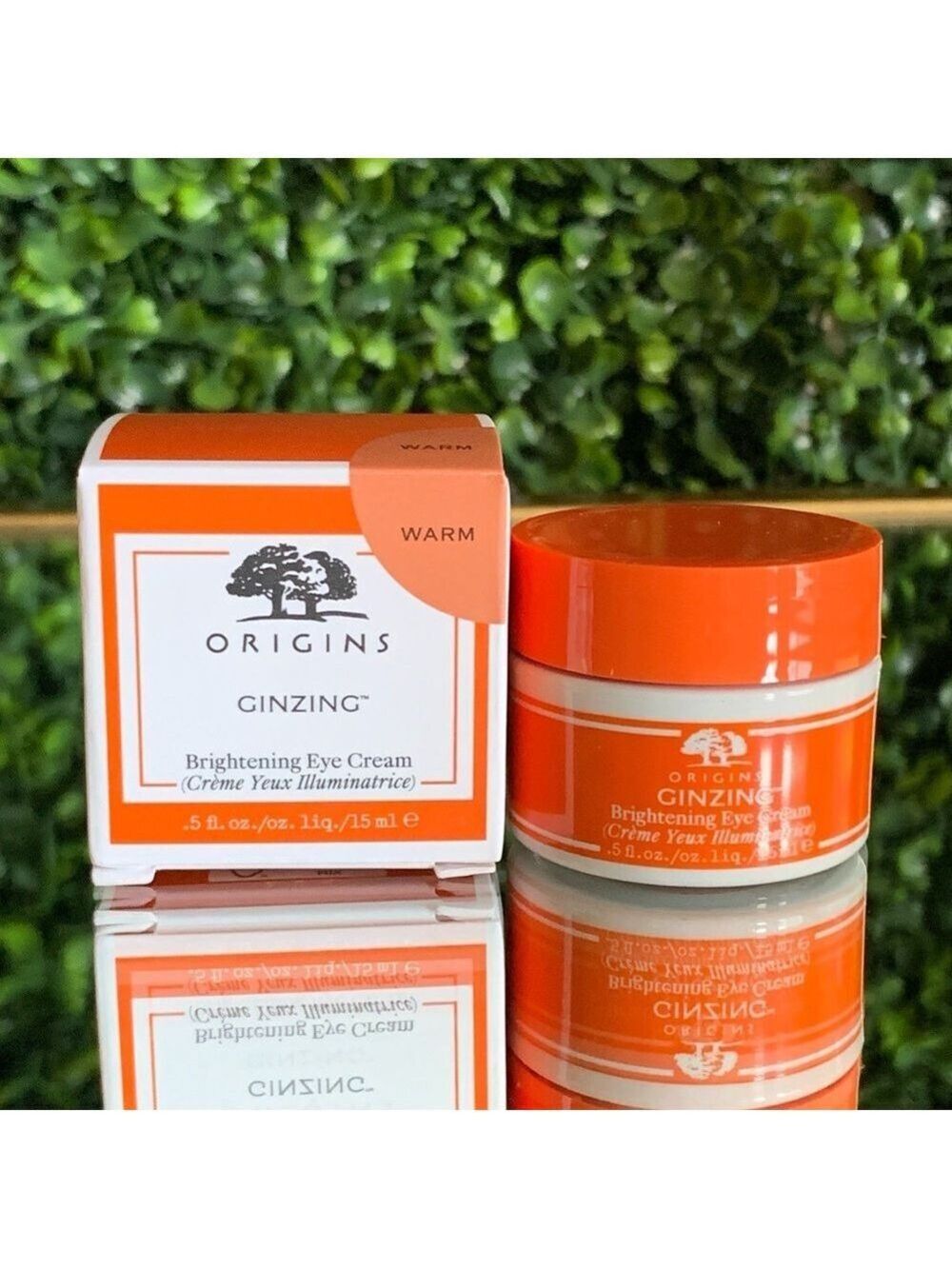 Origins WARM GinZing Brightening Refreshing Eye Cream | NEW Vit C & Niacinamide